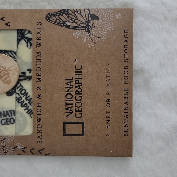 Bee's Wrap Food Wrap 1 Sandwich & 2 Medium Wraps - Picture 3 of 5